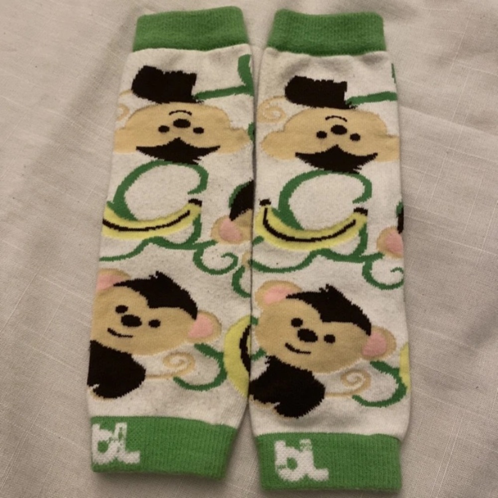 Baby Legs Leg Warmers Monkey